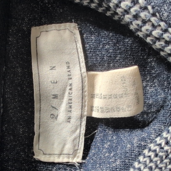 21Men's Blue Shawl Collar Sweater Size XL - Picture 6 of 6